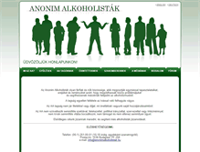Tablet Screenshot of anonimalkoholistak.hu